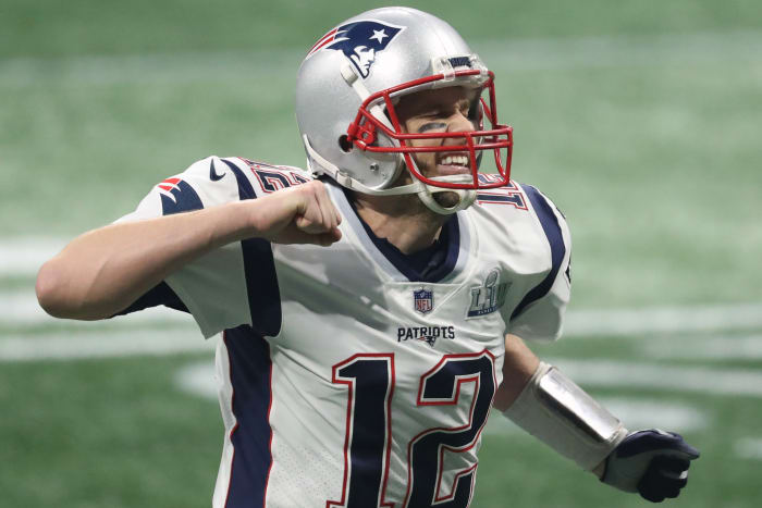 Tom Brady leads the Patriots in Super bowl LIII